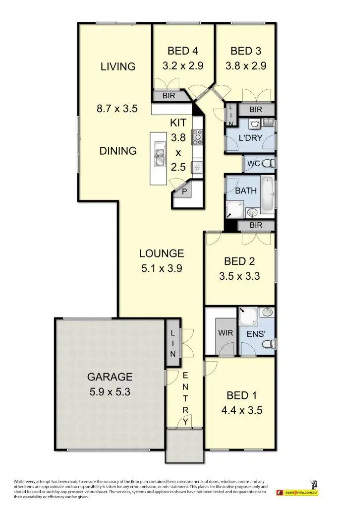 Floorplan of Homely house listing, 456 Morris Road, Truganina VIC 3029