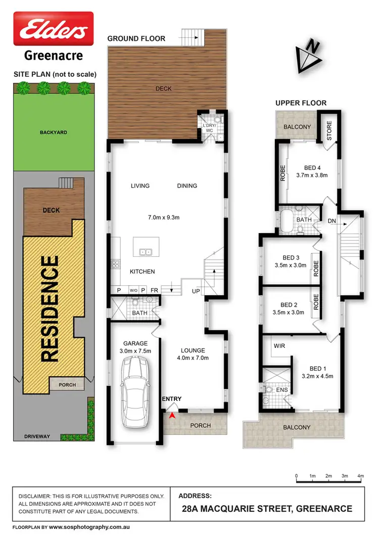 Floorplan of Homely house listing, 28A Macquarie Street, Greenacre NSW 2190