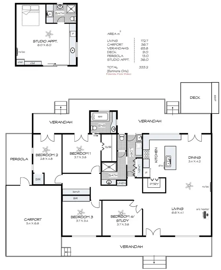 Floorplan of Homely house listing, 12 Knight Street, Goolwa Beach SA 5214