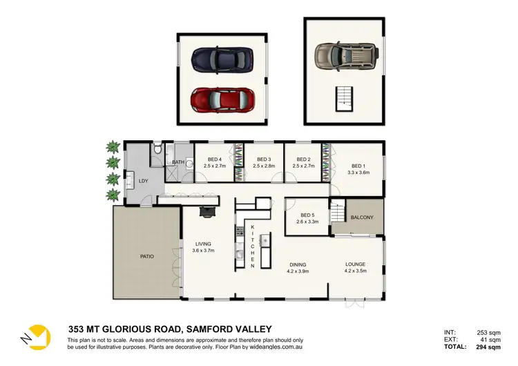 Floorplan of Homely house listing, 357 Mt Glorious Road, Samford Valley QLD 4520