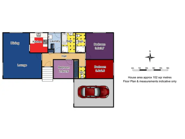 Floorplan of Homely house listing, 36 Anzac Place, Orange NSW 2800