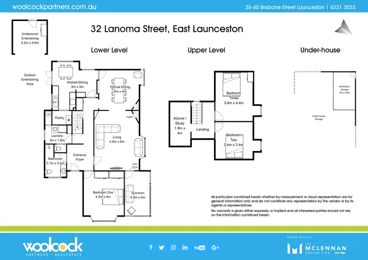 Floorplan of Homely house listing, 32 Lanoma St, East Launceston TAS 7250