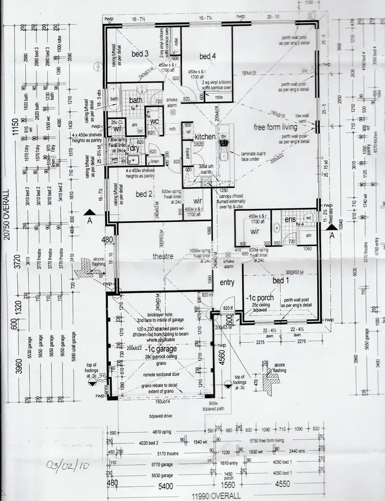 Floorplan of Homely house listing, 7 Britten Street, East Bunbury WA 6230