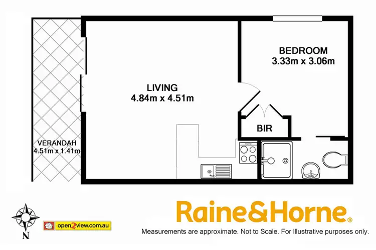 Floorplan of Homely unit listing, 4/44 Ocean Street, Mollymook NSW 2539