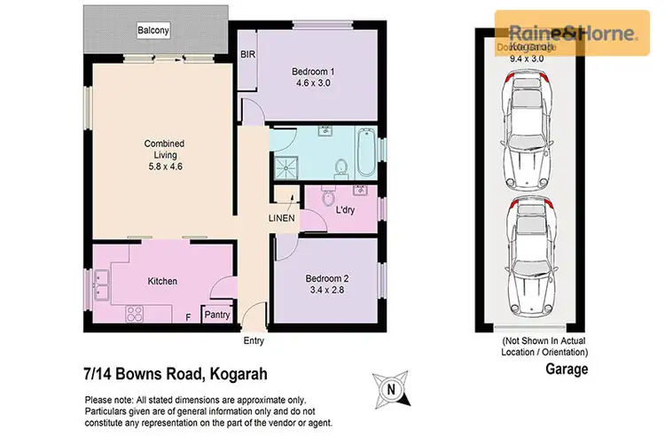 Floorplan of Homely unit listing, 7/14 Bowns Road, Kogarah NSW 2217