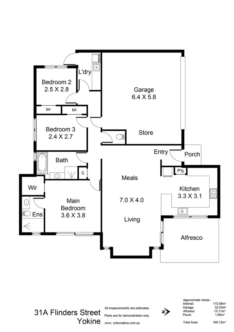 Floorplan of Homely house listing, 31a Flinders Street, Yokine WA 6060