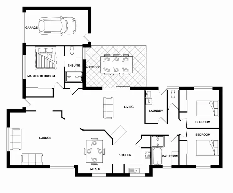 Floorplan of Homely house listing, 17 Cunningham Drive, Boronia Heights QLD 4124