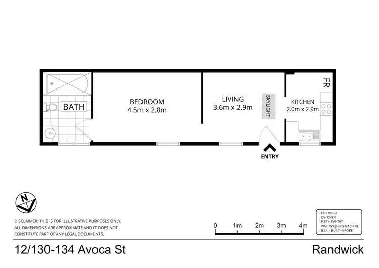 Floorplan of Homely apartment listing, 12/130-138 Avoca Street, Randwick NSW 2031