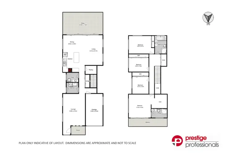 Floorplan of Homely house listing, 44A Balanada Avenue, Chipping Norton NSW 2170
