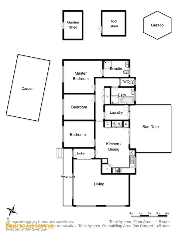 Floorplan of Homely house listing, 59 Beach Road, Margate TAS 7054