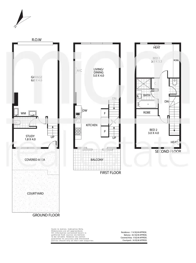 Floorplan of Homely townhouse listing, 18/27 Turva Avenue, Tarneit VIC 3029