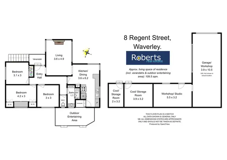 Floorplan of Homely house listing, 8 Regent Street, Waverley TAS 7250