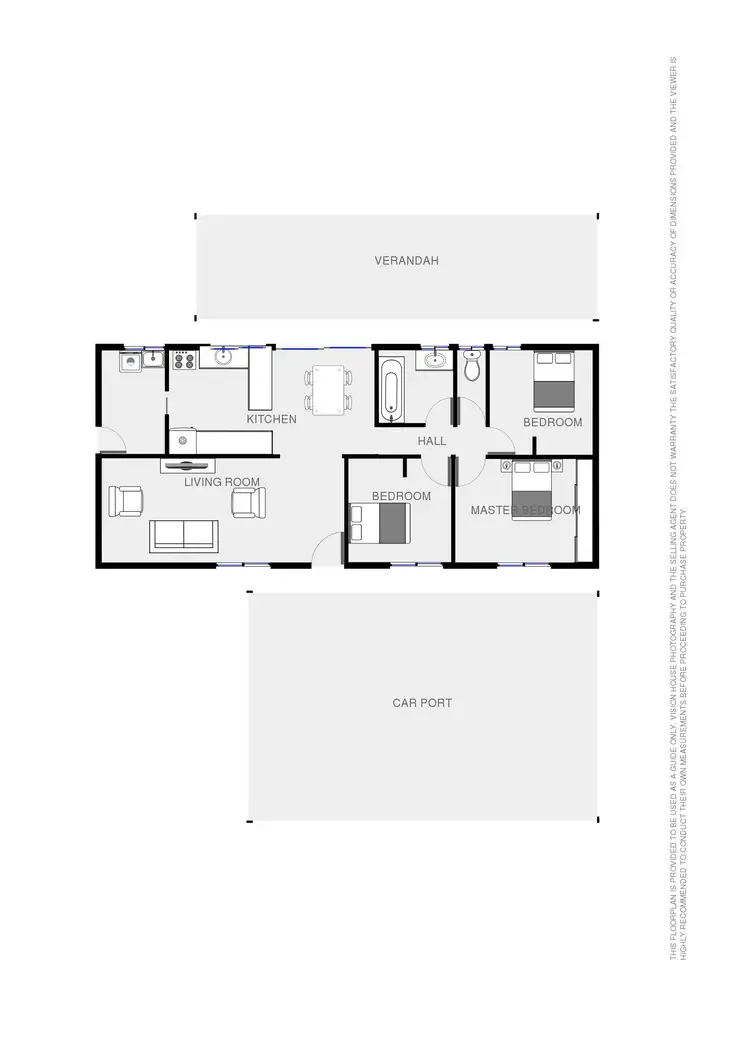 Floorplan of Homely house listing, 17 Walters Drive, Merbein VIC 3505