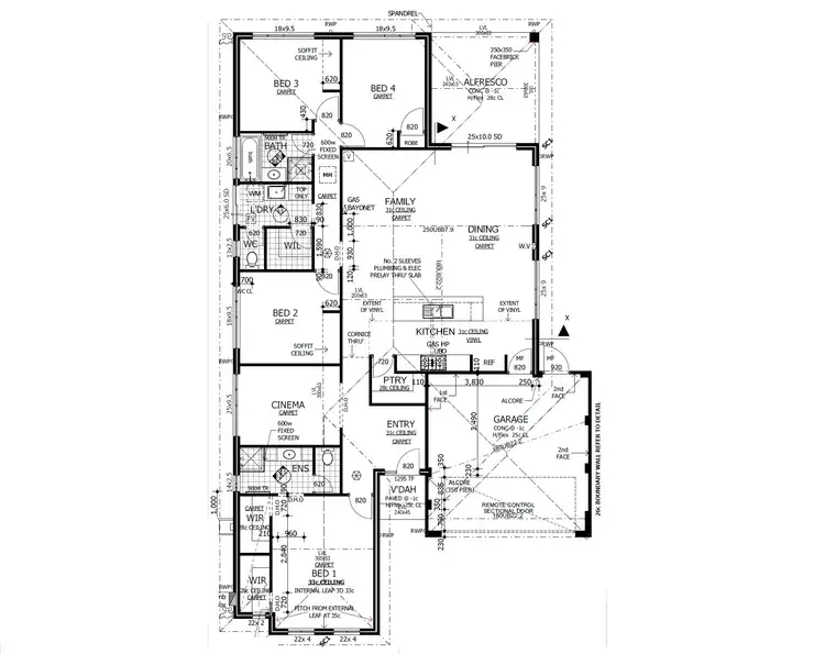 Floorplan of Homely house listing, 24 Stockholm Road, Wanneroo WA 6065