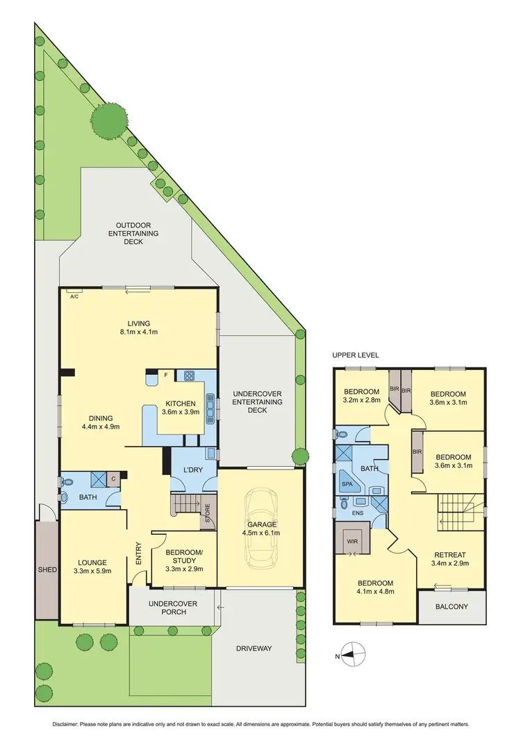 Floorplan of Homely house listing, 10 Millers Road, Seaholme VIC 3018