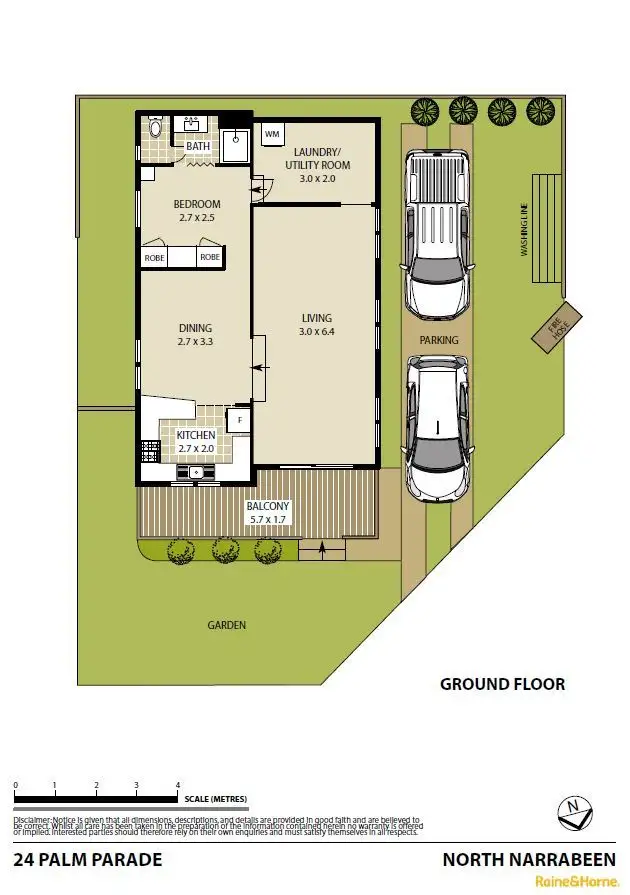 Floorplan of Homely house listing, 24 Palm Parade, North Narrabeen NSW 2101