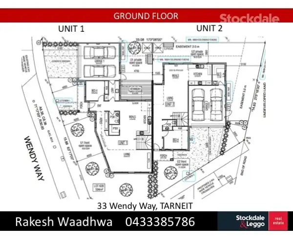 Floorplan of Homely land listing, 33 Wendy Way, Tarneit VIC 3029