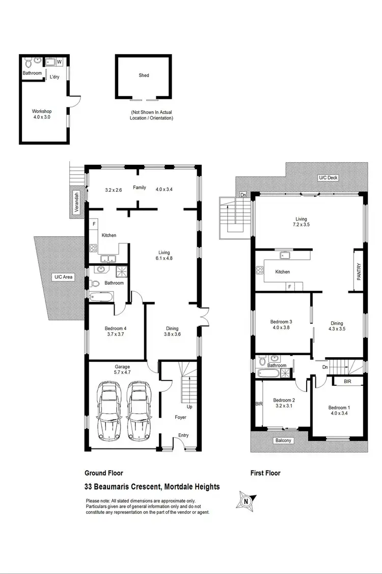 Floorplan of Homely house listing, 33 Beaumaris Crescent, Mortdale NSW 2223