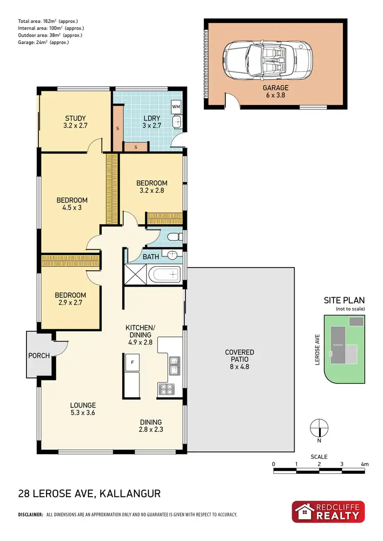 Floorplan of Homely house listing, 28 Lerose Avenue, Kallangur QLD 4503