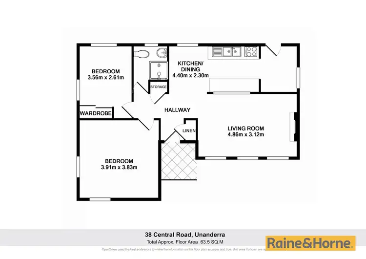 Floorplan of Homely house listing, 38 Central Road, Unanderra NSW 2526