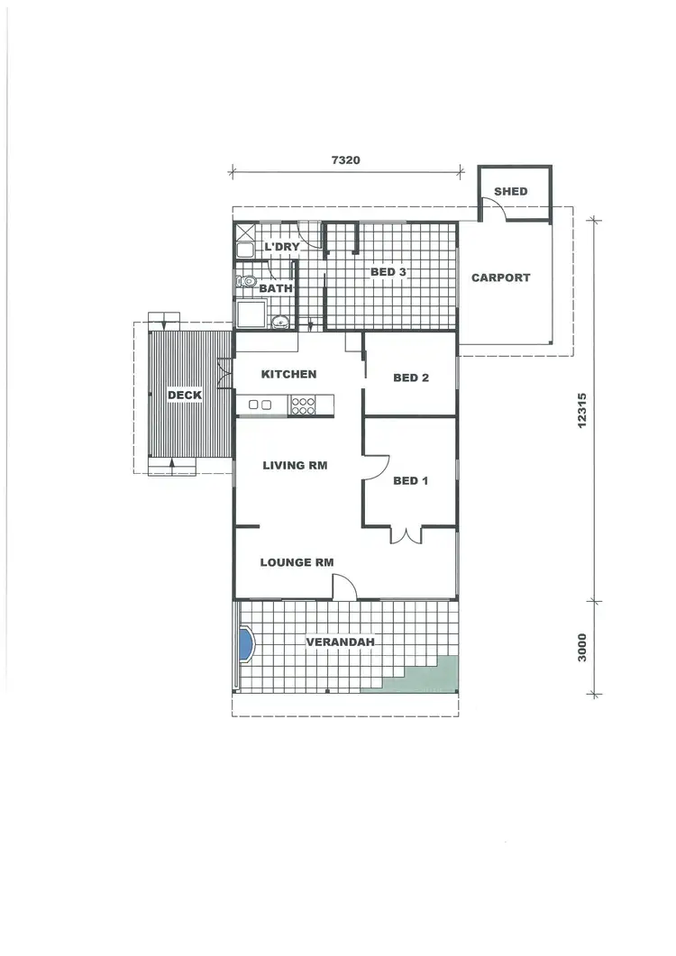 Floorplan of Homely house listing, 9 The Esplanade, New Brighton NSW 2483