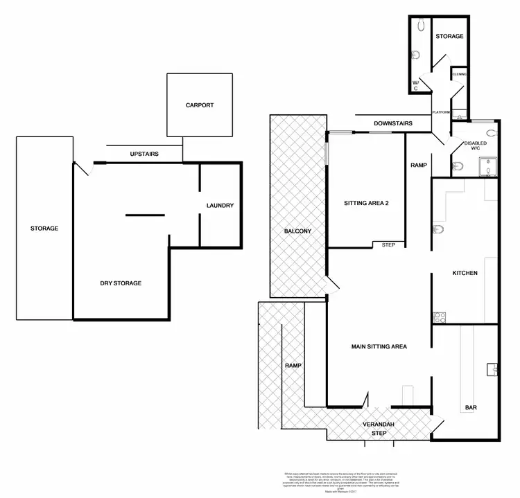 Floorplan of Homely studio listing, 17 Belmore Road, Lorn NSW 2320