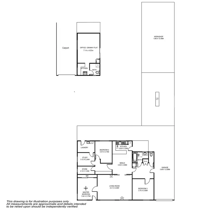 Floorplan of Homely house listing, 114 Brown Terrace, Salisbury SA 5108