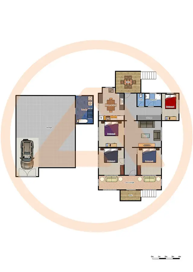 Floorplan of Homely house listing, 25 Walsh Street, Newtown QLD 4305