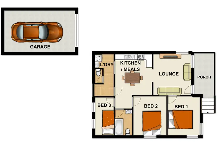 Floorplan of Homely house listing, 18 King Edward Ave, Darra QLD 4076