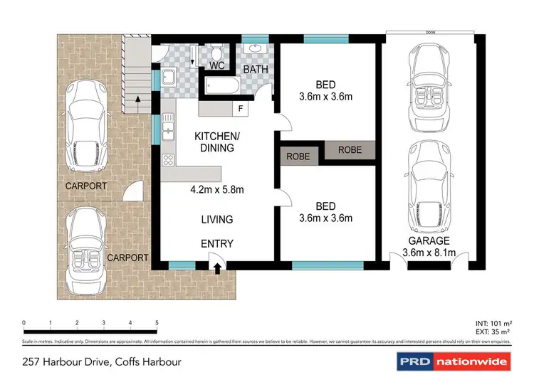 Floorplan of Homely house listing, 257 Harbour Drive, Coffs Harbour NSW 2450