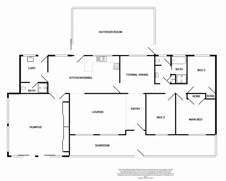 Floorplan of Homely house listing, 1 Shady Avenue, Salt Ash NSW 2318