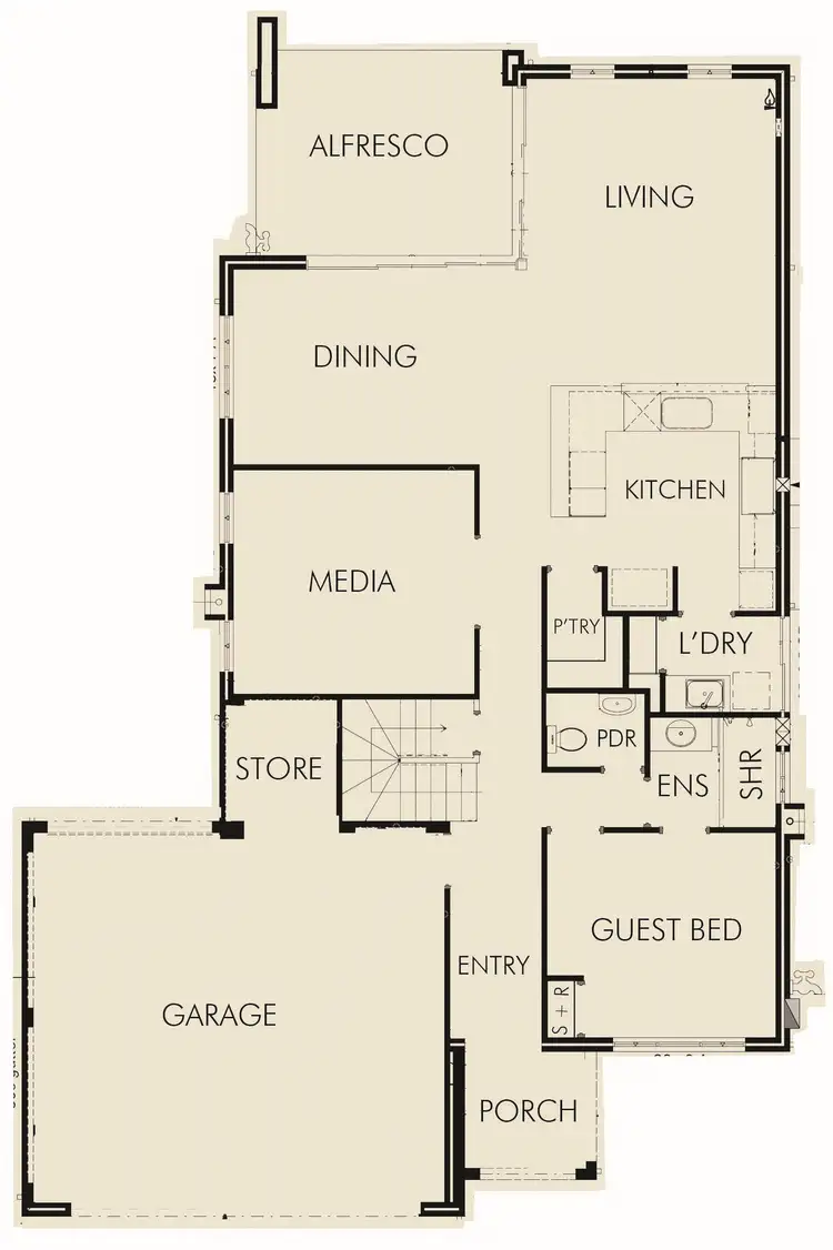 Floorplan of Homely house listing, 19 Northport Boulevard, Wannanup WA 6210
