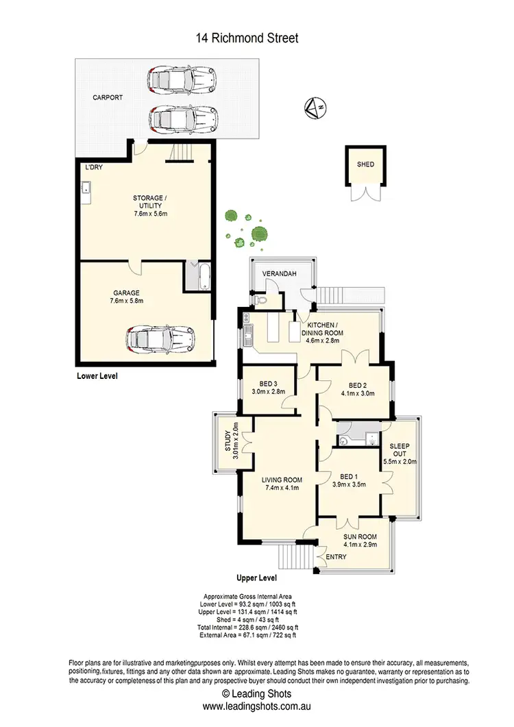 Floorplan of Homely house listing, 14 Richmond Street, Gordon Park QLD 4031