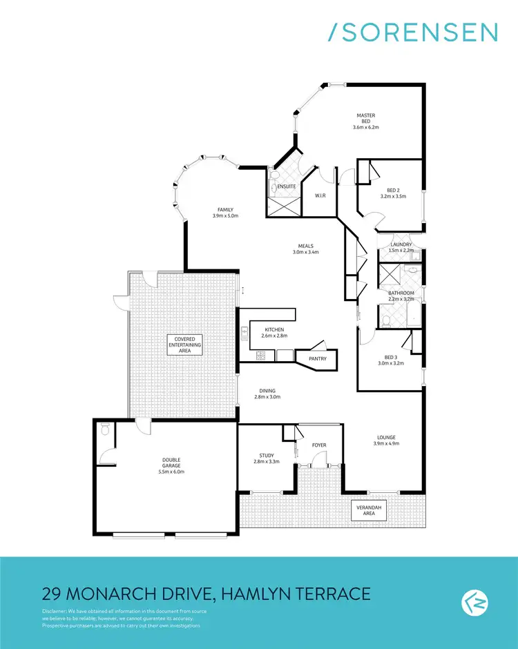Floorplan of Homely house listing, 29 Monarch Drive, Hamlyn Terrace NSW 2259