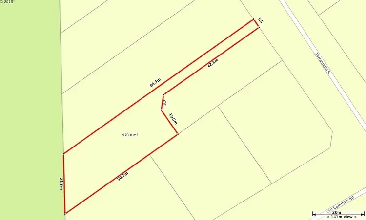 Floorplan of Homely land listing, 4 Parramatta Street, Belgian Gardens QLD 4810