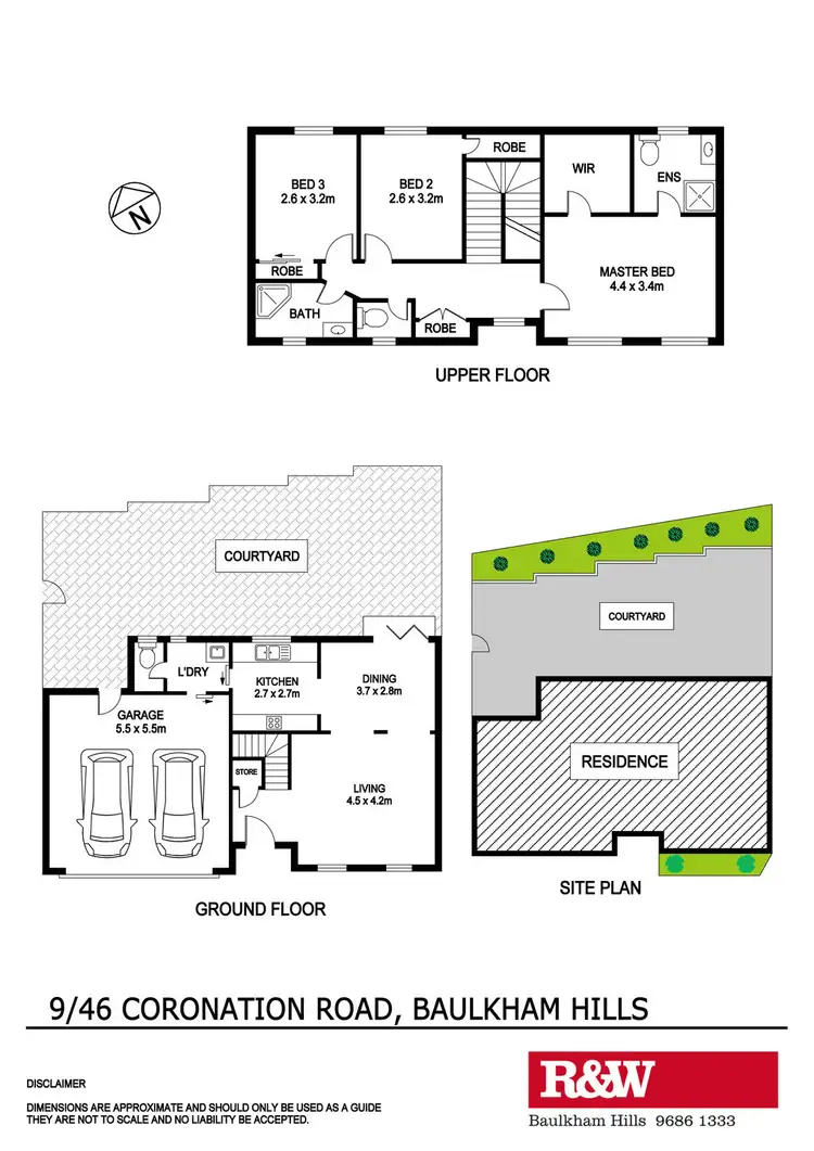Floorplan of Homely townhouse listing, Address available on request