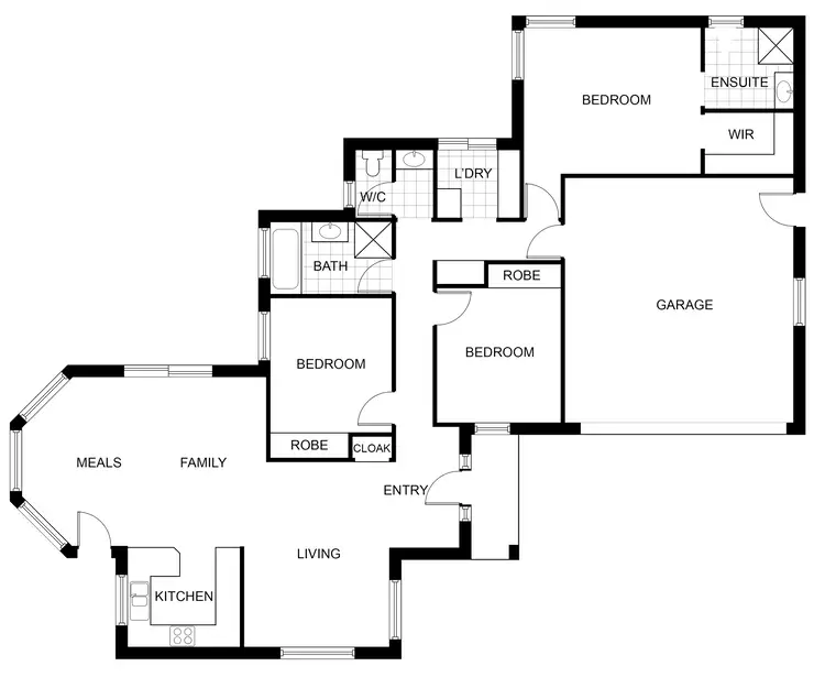 Floorplan of Homely house listing, 28B Gillies Street, Curtin ACT 2605
