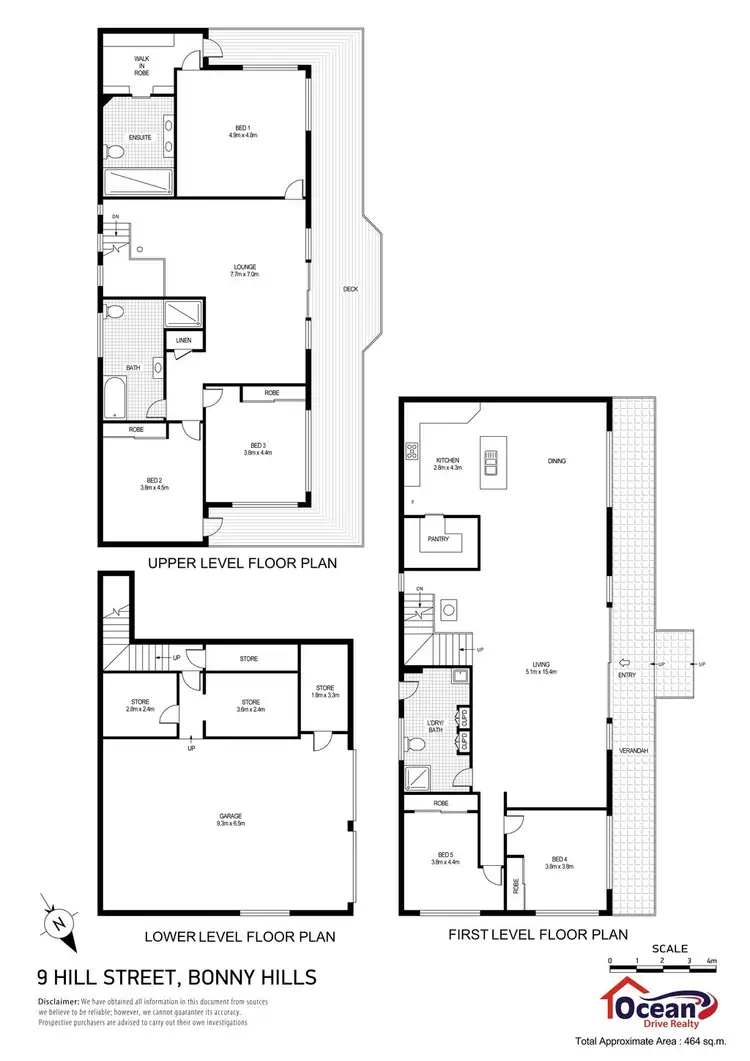 Floorplan of Homely house listing, 9 Hill Street, Bonny Hills NSW 2445