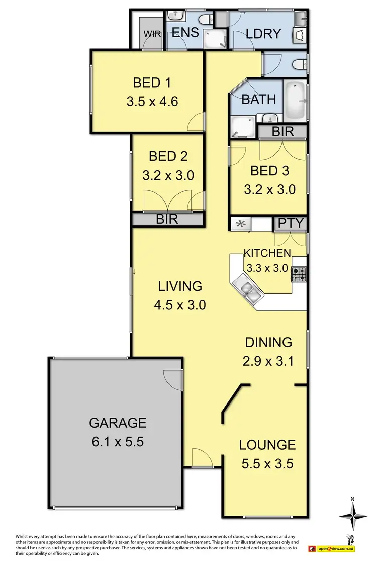 Floorplan of Homely house listing, 16 Leda Drive, Tarneit VIC 3029