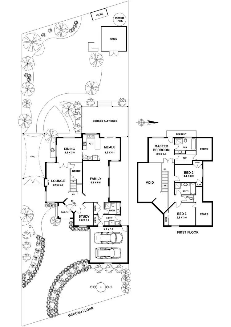 Floorplan of Homely house listing, 7 Arncliffe Boulevard, Greenvale VIC 3059