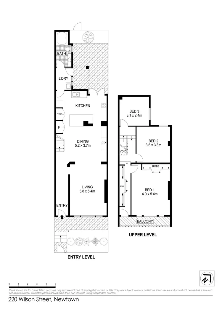 Floorplan of Homely house listing, 220 Wilson Street, Newtown NSW 2042