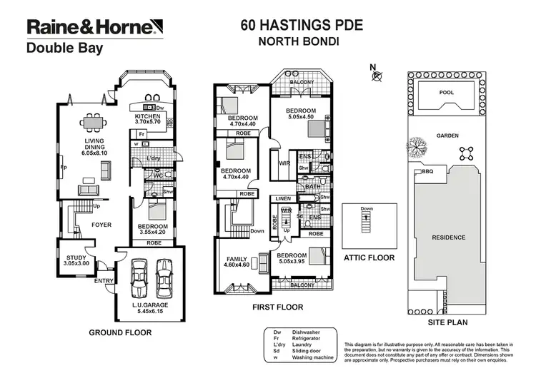 Floorplan of Homely house listing, 60 Hastings Parade, North Bondi NSW 2026