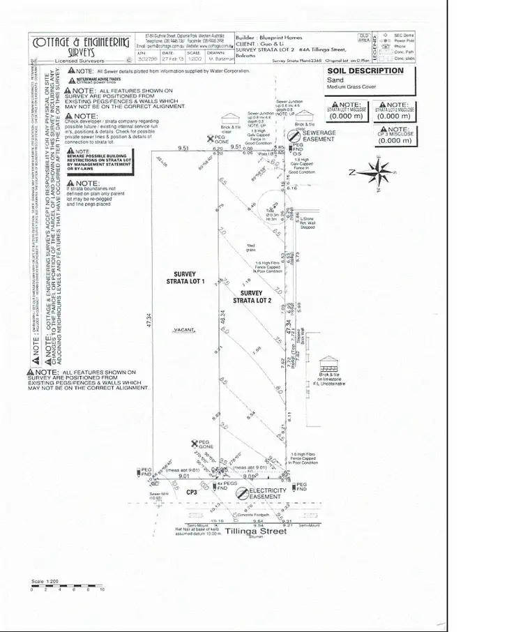 Floorplan of Homely land listing, Lot 2, 4 Tillinga Street, Balcatta WA 6021