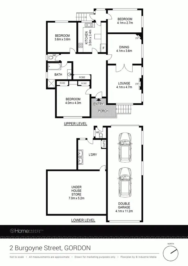 Floorplan of Homely house listing, 2 Burgoyne Street, Gordon NSW 2072