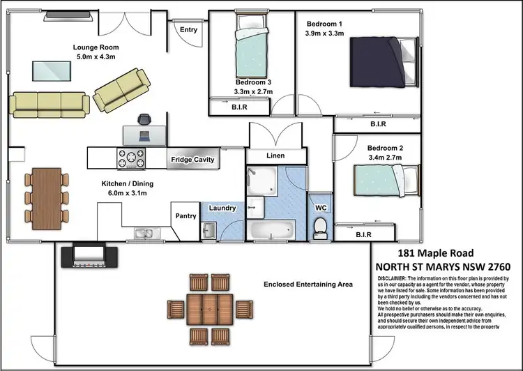 Floorplan of Homely house listing, 181 Maple Road, North St Marys NSW 2760