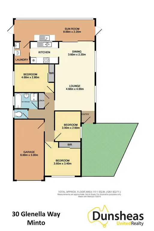 Floorplan of Homely house listing, 30 Glenella Way, Minto NSW 2566