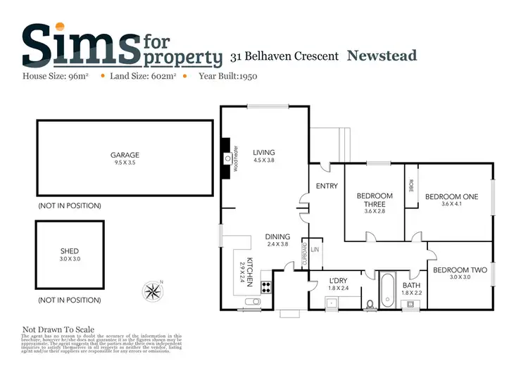 Floorplan of Homely house listing, 31 Belhaven Crescent, Newstead TAS 7250