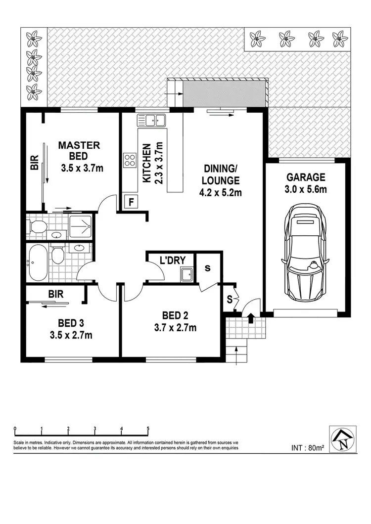 Floorplan of Homely villa listing, 2/14 Walter Street, Sans Souci NSW 2219