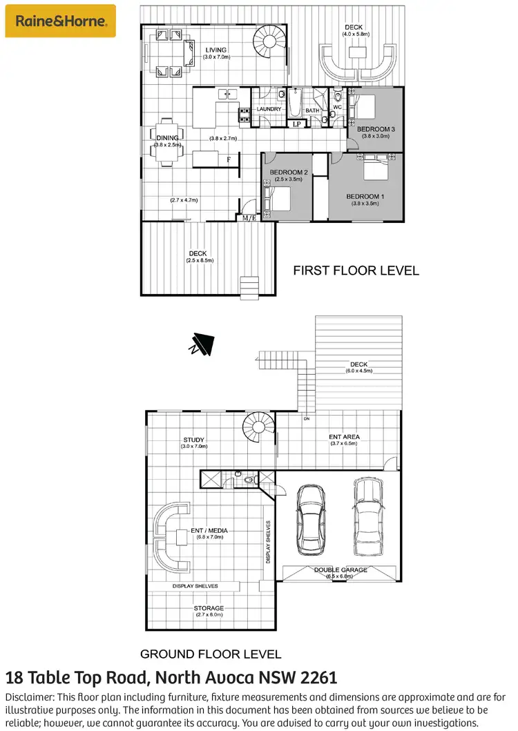 Floorplan of Homely house listing, 18 Table Top Road, North Avoca NSW 2260