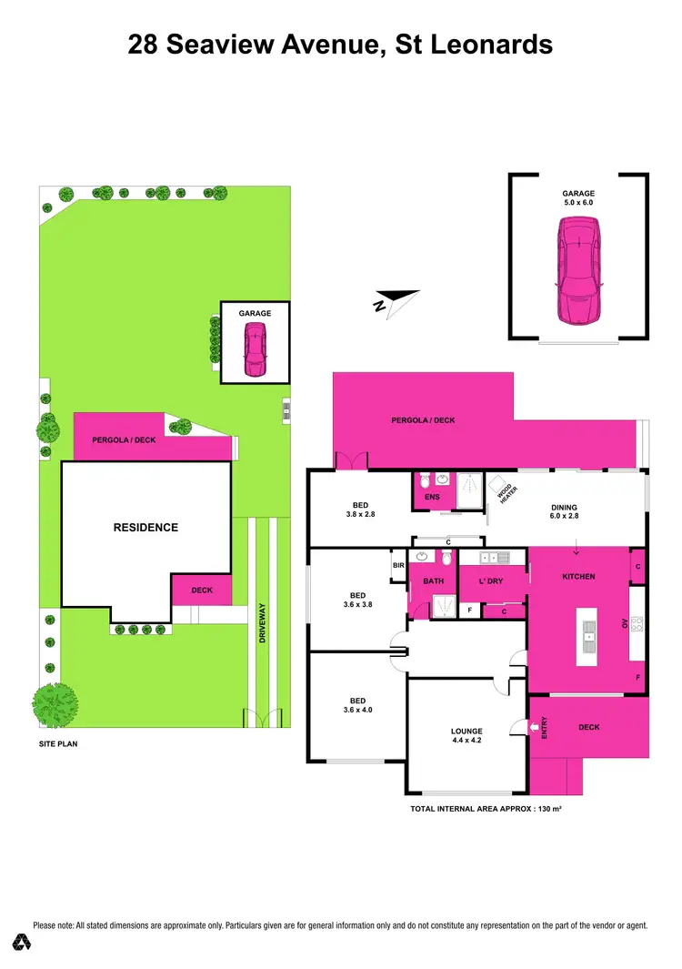 Floorplan of Homely house listing, 28 Seaview Avenue, St Leonards VIC 3223